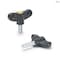 Elesa Thumb Screw, M5-20 Thread Size, Wing, Zinc Plated Steel, 24 mm Head Ht, 20 mm Lg EWN-p - alternate 1